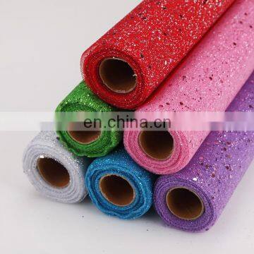 fabric tull roll wholesal flower wrapping mesh roll