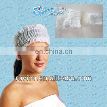 disposable head band for spa/shower