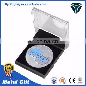 Free Sample Support Custom Engraved Silver Coin