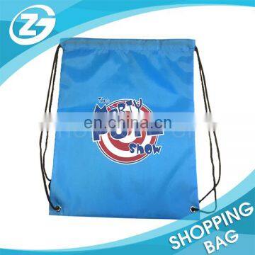 Small Size Cheap New Year Promotion Black Polyester Draw String Backpacks for Kids photo-4