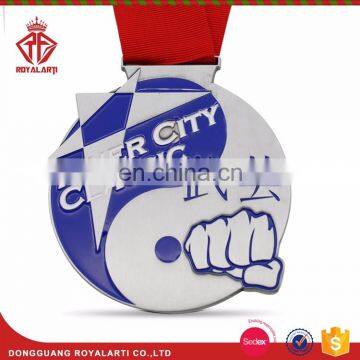 Soft Enamel Keep It Moving Running Medal for Series 250KM 2018 photo-2