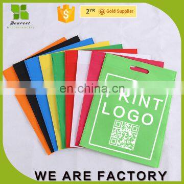From China Non Woven Fabric Reticule for Shopping Promotional Customized Logo