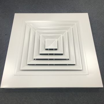 Ceiling square diffuser tile replacement ,aluminum 600x600 air diffuser