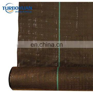 sample free agricultural greenhouse plastic weed mat / black ground cover weaved pp weed barrier mat / Agrotextil Ground Cover