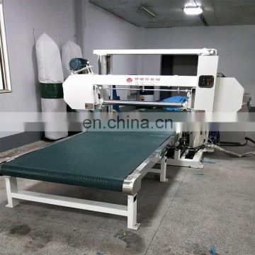 Vacuum sponge foam block high precision cutting machine