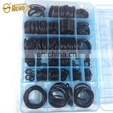 NBR90 O-ring Box Seal Kit 376PCS fit For Excavator Repair Kit