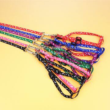 Dog Chain Polyester Printed Pet Chest and Back Leash A3 Polyester Printed Pet Chest and Back Leash photo-2