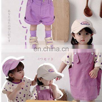 5285 1-8years Children Clothes Re-order Best Seller Kids Clothes Clothing Set Summer Girls' Clothing Sets photo-4