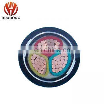 0.6/1kv Main Power Supply Cable Outdoor 3C 10mm2 Cu Pvc Insulation Pvc Sheath Low Voltage Type Cable photo-2