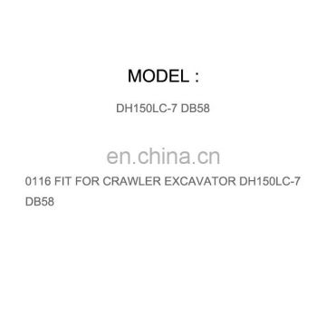 DIESEL ENGINE PARTS RING SNAP 06.29010-0116 FIT FOR CRAWLER EXCAVATOR DH150LC-7 DB58