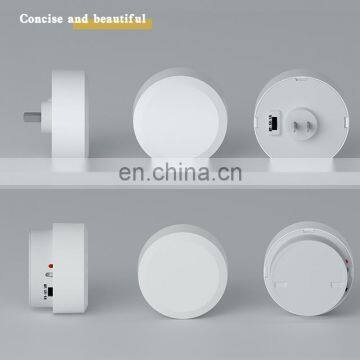 Round Hotel Bedroom Boundary Indoor Remote Control Led Night Light Flat Panel Wall Light Wireless Light photo-7