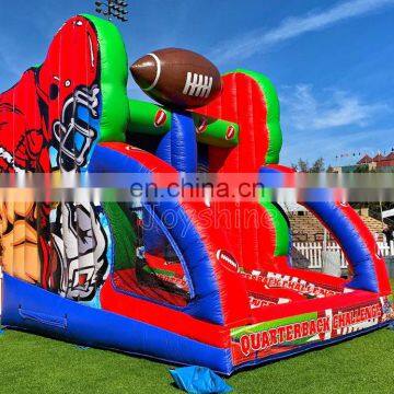 Inflatable Quarterback Challenge Football Darts Shoot Game Goals photo-2
