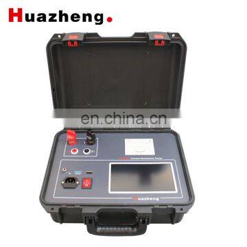 Hot Selling Digital Abrasion Loop Resistance Meter 100a Micro Ohm Meter Contact Resistance Tester photo-7