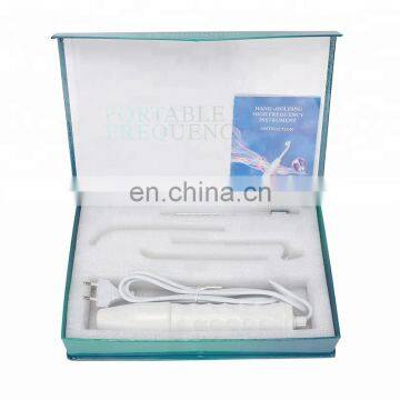 Skin Care Portable High Frequency Electrotherapy Spot Acne Remover Facial Kit Beauty Massager Device