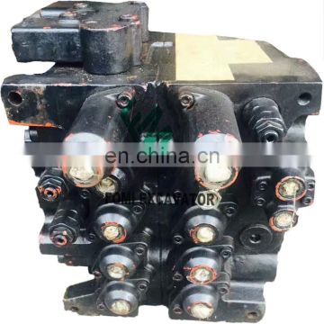 High Quality SK230-6E Main Control Valve , KMX15YB Control Valve for Excavator. YN30V00032F4