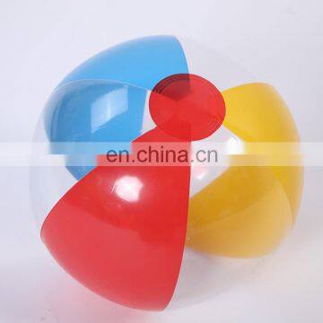 Promotional inflatable 6P PVC toy beach ball