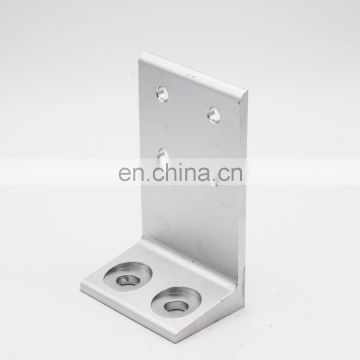 MV-DJ-40 aluminium profile accessories silver anodized alloy 30 aluminium floor bracket