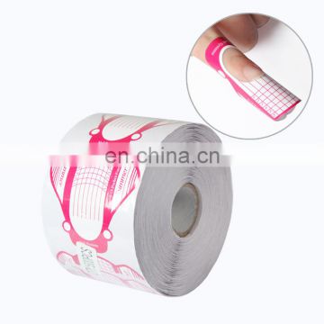 Private Label Double Thick Reusable Customized Plastic Nail Extension Form