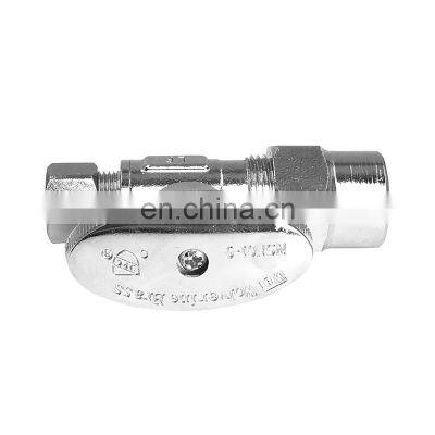 Hot Sell Two-way Chrome Plated NSF CUPC Angle Valve photo-3