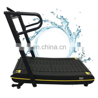 home equipment manual running machine gym Curved treadmill & air runner from China home fitness treadmill