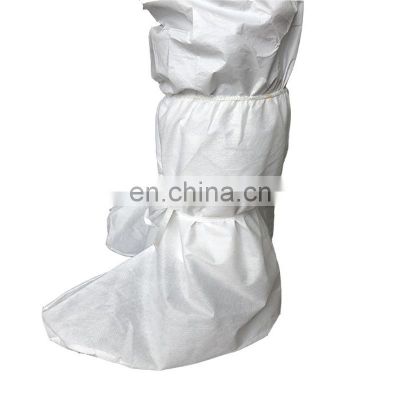 Disposable High Quality Eco-friendly Anti static Non Woven Disposable Waterproof SMS PP PE microporous workshop Boot Cover