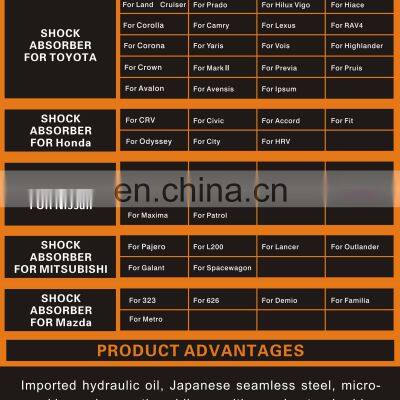 Auto Parts Shock Absorber For HONDA CR-V RE4 RM 51606-SWA-J04 339262