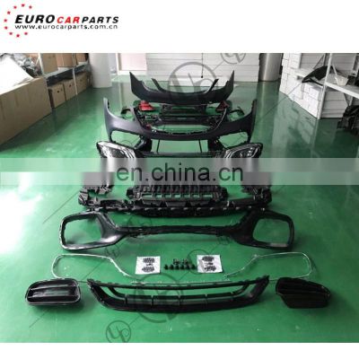 2019 S63 body kit for S-class W222 2014-2016 upgrade to 2019 S63 style body kit with lights