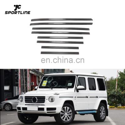 Dry Carbon Fiber W464 G63 Side Door Molding Trim Cover for Mercedes Benz G500 G550 G55 G63 AMG 2019-2020