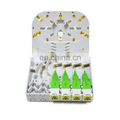 weunion OEM ODM 4 Port high quality  FTTH Fiber Optic Face Box