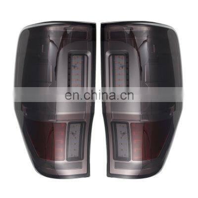 KB3Z 13405-G New Arrival 1 Set Smoked Bright LED Lamp For FORD Ranger RAPTOR T6 PX Series Auto Tail Light