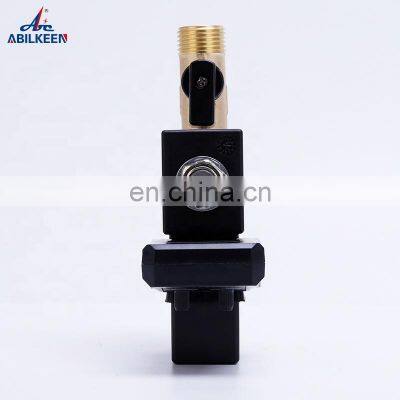 High Precision Wholesale OPT Series Pneumatic Brass Automatic Auto Drain Electronic Water Timer Valve photo-3