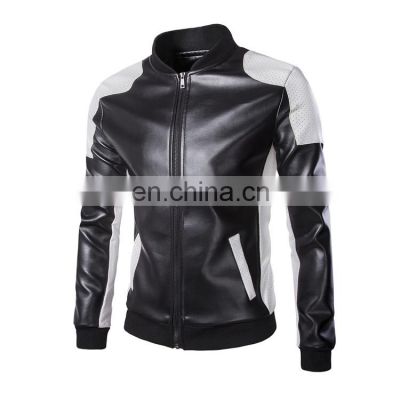 2021 Men leather new thick warm winter windcheater coat jacket