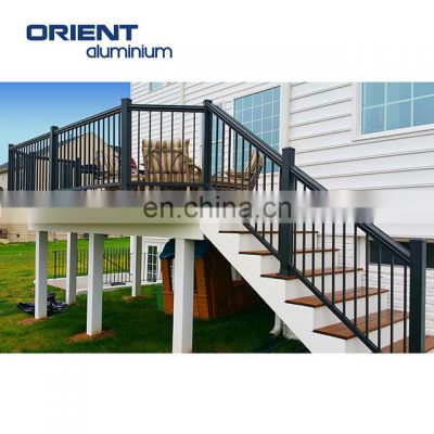 Outdoor Metal Decorative Handrail Systems Balcony Balustrades