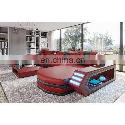 CBMMART Top Quality Room Sofas Super Living Room Furniture With LED Lamps