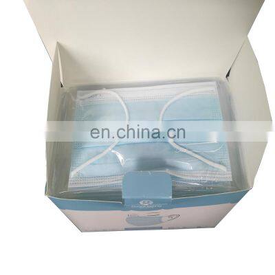 Manufacturer Ear-Loop 1 Pcs 3Ply Masker Iso 13485 Disposable Facemask