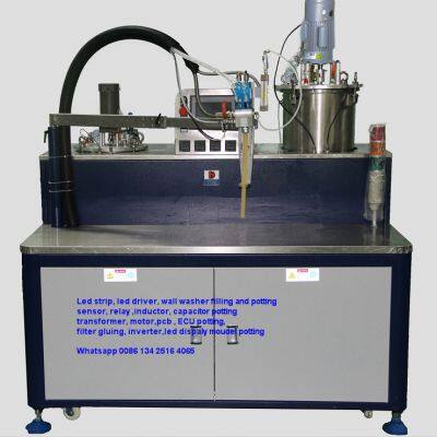 China epoxy potting machine for transducers , transducers potting machine