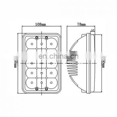 45w Led Work Light 4000 Lumen Led Lights Spot Lights Led Work Lamp LED645 photo-3