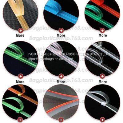 RUBBER ZIPPER, PLASTIC SLIDER, EASY TEAR ZIPPER, PRESS LOC ZIPPER, FLANGE ZIPPER, VACUUM ZIPPER, YKK photo-2