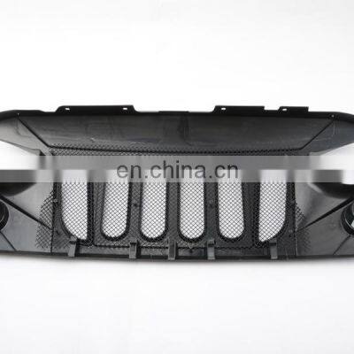 ABS Grille With Mesh for Jeep Wrangler JK 2007-2017 4x4 Accessories Maiker Manufacturer Front Car Grills photo-3