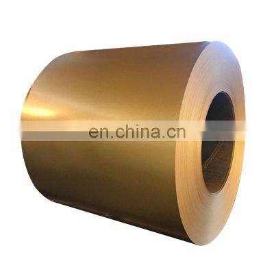 Customized ASTM color coated aluminum coil prepainted galvalume colored ppgl coil for sale