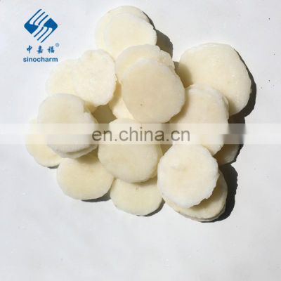 Sinocharm Frozen vegetable  D:20-40 mm  Thickness 5 mm Frozen Vegetable IQF Water Chestnut Slices