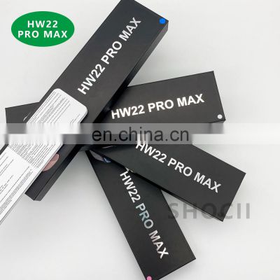 HW22promax Smartwatch series 7 iwo reloj inteligente montre waterproof smartwatch plus t500 pro max seri 6