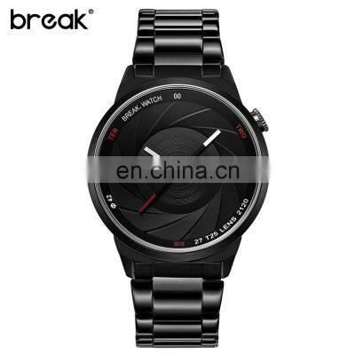 Hot Sale Luxury Brand Stainless Steel Quartz BREAK T25 Watches