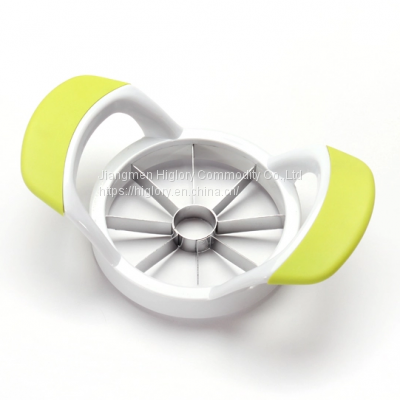 Eco-Friendly Fruit Vegetable Tools Comfort Handle Stainless Steel Blade Apple Slicer Corer Cutter