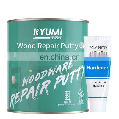 KYUMI Hot sell and high quality wooden furniture repair Polyester putty