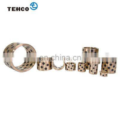 Copper Alloy Solid Lubricating Bear Bushing with Graphite of Good Capacity for Casting Sleeve/Washer/Plating Style to Choose.