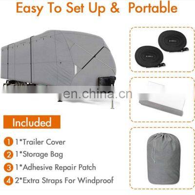 RV/Trailer Universal Cover Sun Shade Windshield Waterproof Outdoor Protective Body Cover Factory Automatic Accessaries Cover photo-5