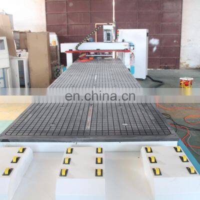 1360 Fully Auto 3D Wood Straight Line ATC CNC Router Machine ATC CNC Router Machines Woodworking Line ATC Machine photo-4