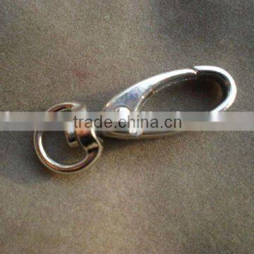 Metal snap hooks for bags