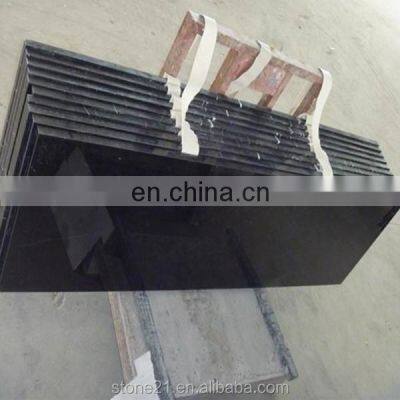 Factory Wholesale Black Marquina Marble Kitchen Counter Top photo-2